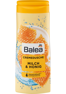 Гель для душа Balea Milch & Honig с молоком и экстрактом мёда, 300 мл